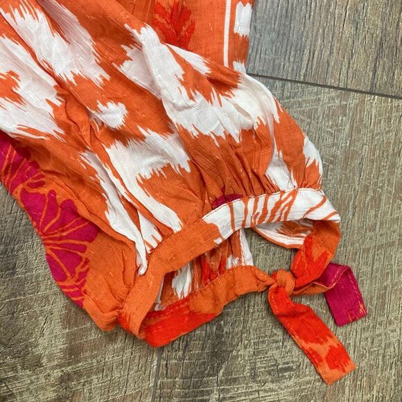 Rachel Zoe NWT Harem Pants Bohemian Boho Hippie Gypsy Wide Leg Oriental Floral M - Picture 12 of 12